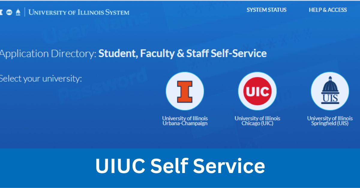 UIUC Self Service