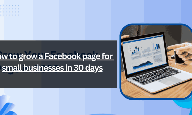 How to grow a Facebook page for small businesses in 30 days