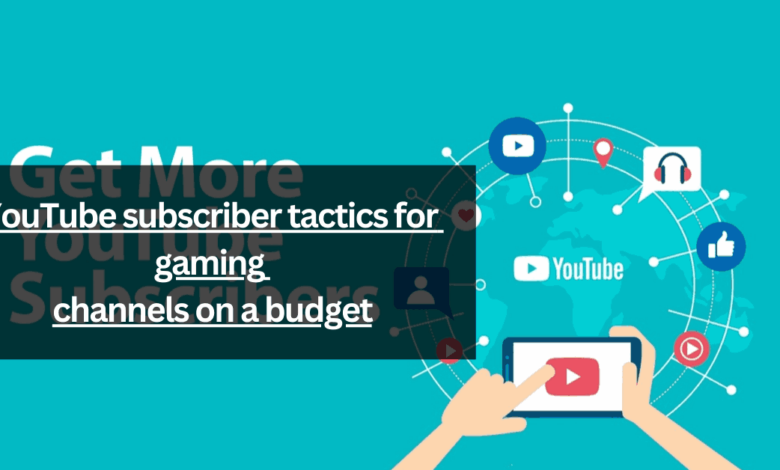 YouTube subscriber tactics for gaming channels on a budget
